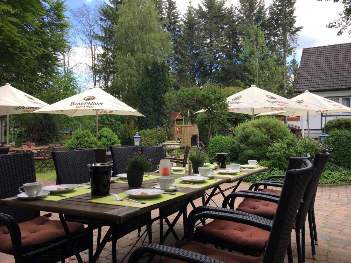 Hotel Zur Heidebluete 함부렌 외부 사진